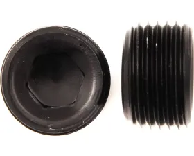 XRP Racing 1/8in Allen Head Pipe Plug (2pk) Black