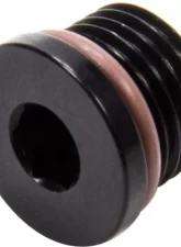 XRP Racing -6 ORB Internal Hex Port Plug - Aluminum - Black                                     - IHP006 - Image 2
