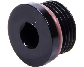XRP Racing -8 ORB Internal Hex Port Plug - Aluminum - Black