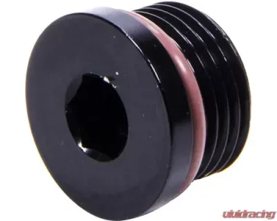 XRP Racing -8 ORB Internal Hex Port Plug - Aluminum - Black - IHP008