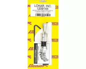 Lokar Anchor Tight Locking Dipstick Direct Mount (Clear Anodize) TH-350 | TH-400