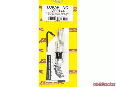 Lokar Anchor Tight Locking Dipstick Direct Mount (Clear Anodize) TH-350 | TH-400 - 1209144