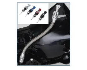 Lokar Anchor Tight Locking Dipstick (Clear Anodize | Transmission Mount | Powerglide)