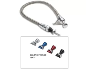 Lokar Anchor Tight Locking Dipstick (Clear Anodize | Firewall Mount) Powerglide
