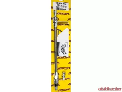 Lokar Anchor Tight Locking Dipstick Transmission Mount (Clear Anodize) Torqueflite 727 - 1211434