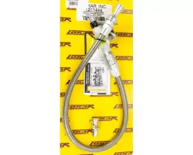 Lokar Anchor Tight Locking Dipstick Firewall Mount (Clear Anodize) Torqueflite 518 | 727 | 904