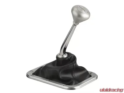 Lokar Deluxe Top Rectangular Shifter Boot (5/8" Aluminum Sliding Bezel) - 70-BAF3