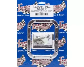Lokar Rectangular Shifter Boot Ring (6.75