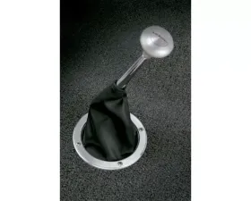 Lokar Hot Rod Shifter Boot (Brushed Aluminum)