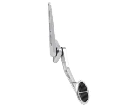 Lokar Mini Oval Billet Throttle Pedal Assembly (Firewall Mount) Universal
