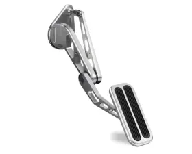 Lokar Throttle Pedal Assembly (Aluminum | with Rubber Pads) Ford Mustang 1964-1970