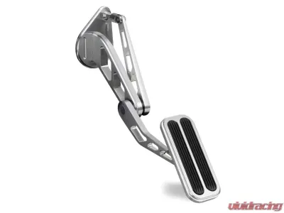 Lokar Throttle Pedal Assembly (Aluminum | with Rubber Pads) Ford Mustang 1964-1970 - BAG-6115