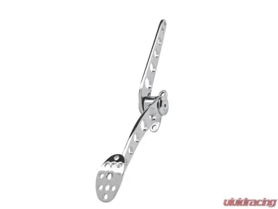 Lokar Lakestar Gas Pedal Assembly with Rubber (Chrome) Universal - BAG-6151
