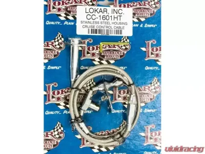 Lokar 5 ft Cruise Control Cable (Cut to Fit | Rosa Control Kit) - CC-1601HT