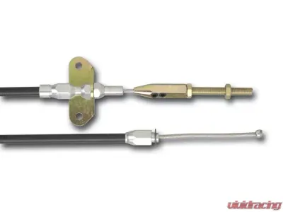 Lokar 6ft Parking Brake Cable Connector (Cut-to-Fit | Black| Polyurethane Housing) - EC-8001U