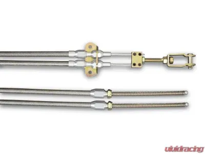 Lokar Parking Brake Cable (Cut-to-Fit | Braided Stainless Housing) Universal - EC-80FHT
