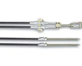 Lokar Parking Brake Cable (Cut-to-Fit | Black | Polyurethane Housing) Universal