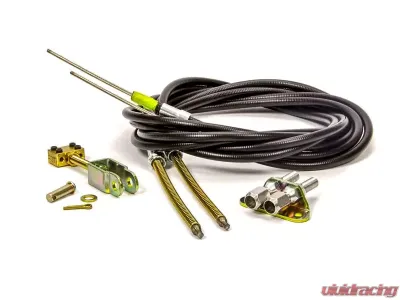 Lokar Parking Brake Cable (Cut-to-Fit | Black | Polyurethane Housing) Ford Thunderbird - EC-80FUTB