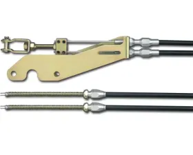 Lokar Cut-to-Fit Parking Brake Cable (Black Polyurethane Housing | Transmount Brake Cables)