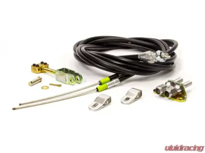 Lokar Cut-to-Fit Parking Brake Cablewith Clevises (Black Polyurethane Housing) Ford Explorer | Ranger - EC-81FU