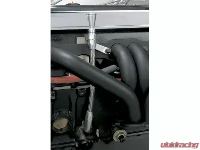 Lokar Engine Oil Dipstick (Block Mount | Vortec Ram Jet) Small Block Chevy - ED-5009