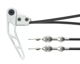 Lokar Cut-to-Fit Hood Release (Black Polyurethane Housing)