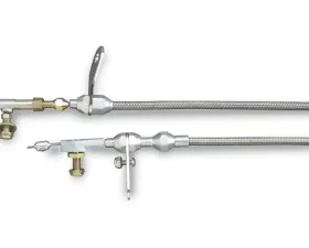 Lokar Adjustable Hi-Tech Kickdown Cable (Braided Stainless Housing) Torqueflite 904
