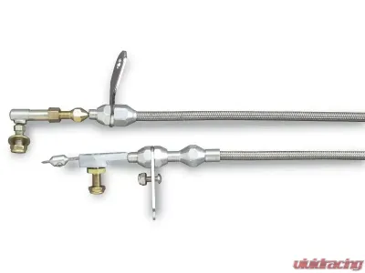 Lokar Adjustable Hi-Tech Kickdown Cable (Braided Stainless Housing) Torqueflite 904 - KD-2904HT