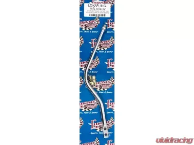 Lokar 16" Double Bend Shifter Stick (TKO Transmission | Chrome) - MSL604B2