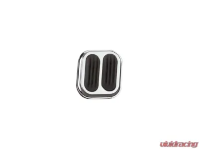Lokar Dimmer Pedal Pads with Rubber (Steel | Chrome) - SG-6009