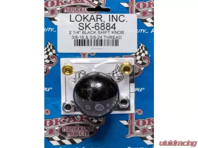 Lokar 2-1/4" Shifter Knob (Black) - SK-6884