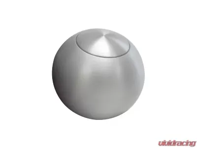 Lokar 2" Shifter Solid Knob with Button (Satin) - SK-6920