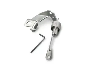 Lokar Square Throttle Cable Bracket with Return Spring (Carb Mount)