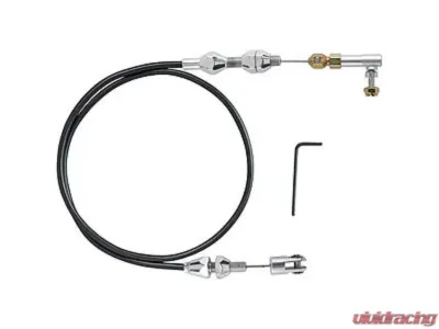 Lokar 3ft Hi-Tech Throttle Cable(Black Polyurethane Housing) Universal - TCP-1000U36