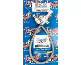 Lokar Flexible Hi-Tech Transmission Dipstick (Firewall Mount) C6