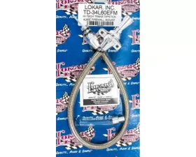 Lokar Flexible Hi-Tech Transmission Dipstick (Firewall Mount) 4L60E | 4L65E | 4L70E