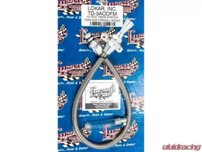 Lokar Flexible Hi-Tech Transmission Dipstick (Transmission Mount) AOD | 4R70W | AODE - TD-3AODFM