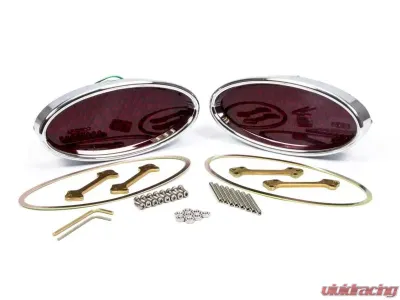 Lokar 3" x 6-1/2" XL Oval Tail LightsUniversal - TL-1911