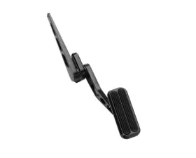 Lokar Throttle Pedal Assembly (Billet Pedal | Black Anodize| Aluminum | with Rubber) Universal