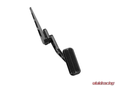 Lokar Throttle Pedal Assembly (Billet Pedal | Black Anodize| Aluminum | with Rubber) Universal - XBAG-6004
