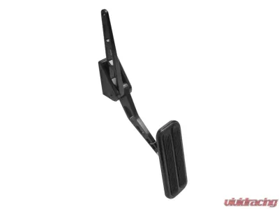 Lokar Throttle Pedal Assembly (Vertical Offset Mounting | Black | Aluminum | with Rubber pads) Universal - XBAG-6149
