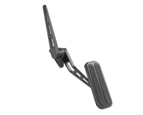 Lokar Throttle Pedal Pad (XL | Black Anodize | Aluminum | with rubber pads) Universal