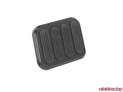 Lokar 3-3/4" x 2-3/4" XL Brake Pedal Pad with RubberUniversal - XBFG-6013