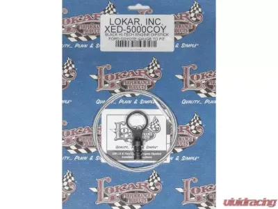 Lokar Engine Oil Dipstick (Black) Ford Coyote - XED-5000COY