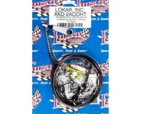 Lokar Adjustable Hi-Tech Kickdown Cable (Black) Ford | AOD