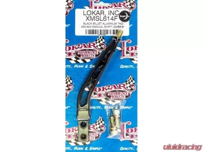 Lokar 6" Shifter Stick (Black) TKO Transmission - XMSL614F