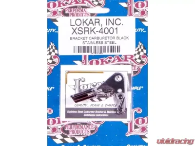 Lokar Square Throttle Cable Bracket (Bracket only) - XSRK-4001