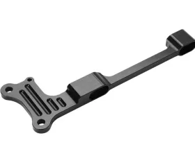 Lokar Throttle Cable Bracket (Carb Mount | Black) Edelbrock 4-Barrel Carburetors