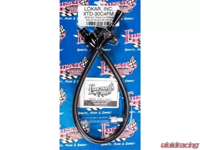 Lokar Flexible Hi-Tech Transmission Dipstick (Firewall Mount) Ford C4 - XTD-30C4FM