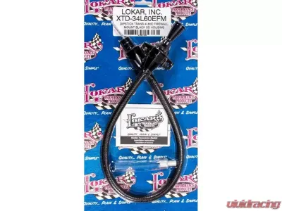 Lokar Hi-Tech Transmission Dipstick (Firewall Mount) 4L60E | 4L65E | 4L70E - XTD-34L60EFM